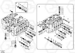 71649 Main control valve, port valve EC460B, Volvo Construction Equipment