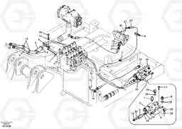 48291 Working hydraulic, slope and rotator on upper frame EC460B, Volvo Construction Equipment