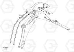 9466 Hydraulic system extendible dipper arm BL61, Volvo Construction Equipment