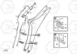 39991 Hydraulic system dipper arm BL61, Volvo Construction Equipment