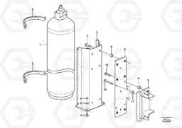 29958 Tank with fitting parts L220E SER NO 4003 - 5020, Volvo Construction Equipment