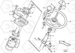 82546 Steering column with fitting parts L90D, Volvo Construction Equipment