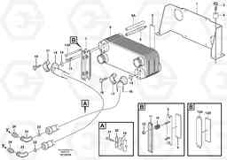 66191 Oil cooler L150E S/N 6005 - 7549 S/N 63001 - 63085, Volvo Construction Equipment