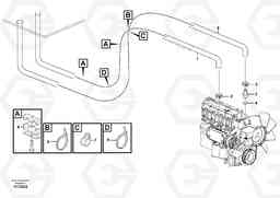 10752 Cab heater with connectors BL61, Volvo Construction Equipment