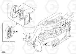 57217 Instrument panel, warning unit and information unit EC360B, Volvo Construction Equipment