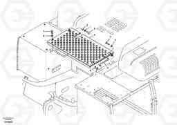 10633 Cover, control valve EC210B, Volvo Construction Equipment