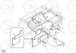 302 Cover, main pump EC210B, Volvo Construction Equipment