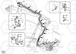 46045 Working hydraulic, dipper arm rupture for adjustable boom EC210B, Volvo Construction Equipment