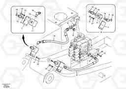 28123 Working hydraulic, hammer and shear for upper EC210B, Volvo Construction Equipment