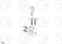 43968 Valve, quickfit EC135B SER NO 20001-, Volvo Construction Equipment