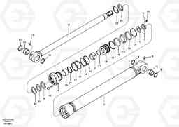 59556 Bucket cylinder, long reach EC210B, Volvo Construction Equipment