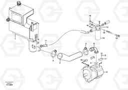 1475 Hydraulic system, suction line, filter BL60, Volvo Construction Equipment