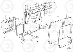 63174 Side hatches L220E SER NO 2001 - 3999, Volvo Construction Equipment