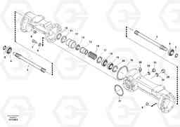 18268 Housing - rear axle L30B TYPE 182, 183, 185 SER NO 3000 -, Volvo Construction Equipment
