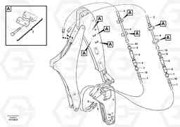 8217 Pipes for hammer attachment BL61, Volvo Construction Equipment