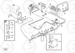 13236 Hydraulic system, return line BL61, Volvo Construction Equipment