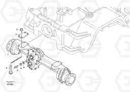 52794 Assembly - rear axle L30B TYPE 182, 183, 185 SER NO 3000 -, Volvo Construction Equipment