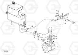 39303 Hydraulic system, suction line, filter BL61, Volvo Construction Equipment