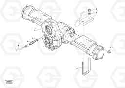 103760 Assembly - rear axle L25B TYPE 175, S/N 0500 - TYPE 176, S/N 0001 -, Volvo Construction Equipment