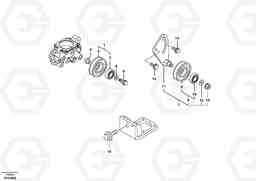 28927 Belt transmission ECR88 S/N 10001-14010, Volvo Construction Equipment