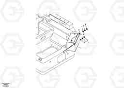 78036 Battery with assembling details ECR88 S/N 14011-, Volvo Construction Equipment