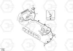 94716 Cable and wire harness, instrument panel ECR88 S/N 10001-14010, Volvo Construction Equipment