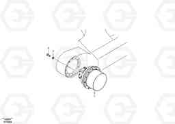 33784 Travel motor with mounting parts ECR88 S/N 10001-14010, Volvo Construction Equipment