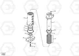 38331 Turning joint ECR88 S/N 14011-, Volvo Construction Equipment