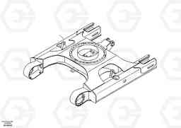 19531 Undercarriage frame ECR88 S/N 10001-14010, Volvo Construction Equipment
