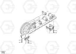 27076 Undercarriage, track guards ECR88 S/N 10001-14010, Volvo Construction Equipment