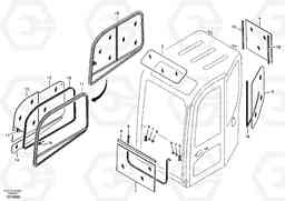 103397 Windows ECR58, Volvo Construction Equipment