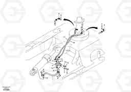 36003 Working hydraulic, dozer blade ECR88 S/N 10001-14010, Volvo Construction Equipment