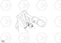 20270 Working hydraulic, dipper arm rupture valve mount. ECR88 S/N 14011-, Volvo Construction Equipment