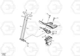 36302 Remote control valve pedal with fitting parts ECR88 S/N 10001-14010, Volvo Construction Equipment
