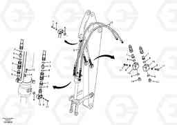 94958 Working hydraulics, grab system on work equipment ECR88 S/N 10001-14010, Volvo Construction Equipment