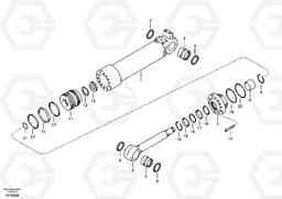 80159 Dozer blade cylinder ECR88 S/N 14011-, Volvo Construction Equipment