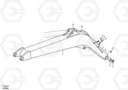 70953 Boom and grease piping ECR88 S/N 14011-, Volvo Construction Equipment