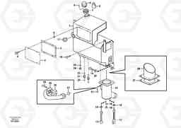 11746 Hydraulic oil tank BL61, Volvo Construction Equipment