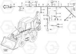 6342 Cable harness chassis BL61, Volvo Construction Equipment