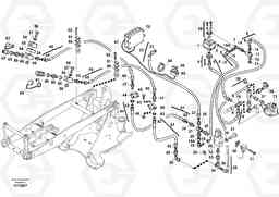 68554 Auxil. pomp with lines (Skid Steer attachment) L25B TYPE 175, S/N 0500 - TYPE 176, S/N 0001 -, Volvo Construction Equipment