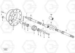 41513 Planetary gear BL70, Volvo Construction Equipment