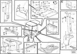 45910 Interior components BL60, Volvo Construction Equipment