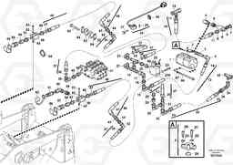 57325 Auxil. pomp with lines L35B S/N186/187/188/1893000 - 6000, Volvo Construction Equipment