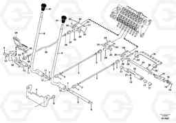 89689 Control levers : travelling / accessories EC13 TYPE 600 XR/XTV, Volvo Construction Equipment