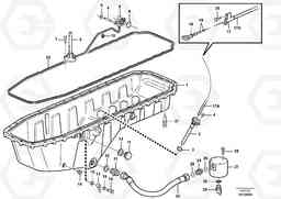 9313 Oil sump T450D, Volvo Construction Equipment