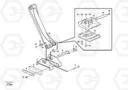 14139 Foot plate BL70, Volvo Construction Equipment