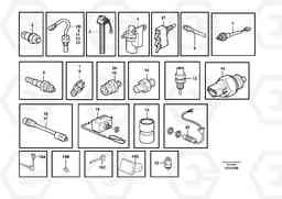 29850 Sensors, reference list L180D, Volvo Construction Equipment