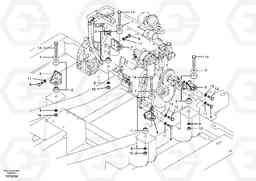 59937 Engine mount EW145B, Volvo Construction Equipment
