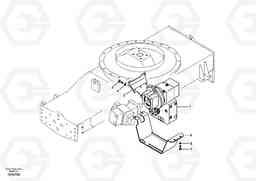 57574 Transmission mounting EW145B PRIME S/N 15001-, Volvo Construction Equipment