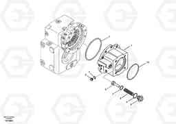 11203 Input shaft, housing EW145B, Volvo Construction Equipment